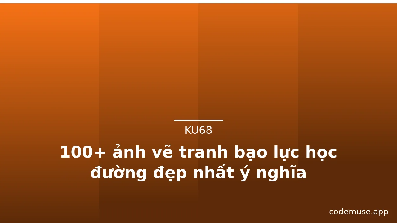 100+ ảnh vẽ tranh bạo lực học đường đẹp nhất ý nghĩa · ảnh 1