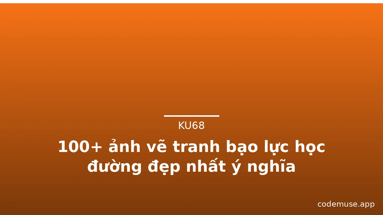 100+ ảnh vẽ tranh bạo lực học đường đẹp nhất ý nghĩa · ảnh 2