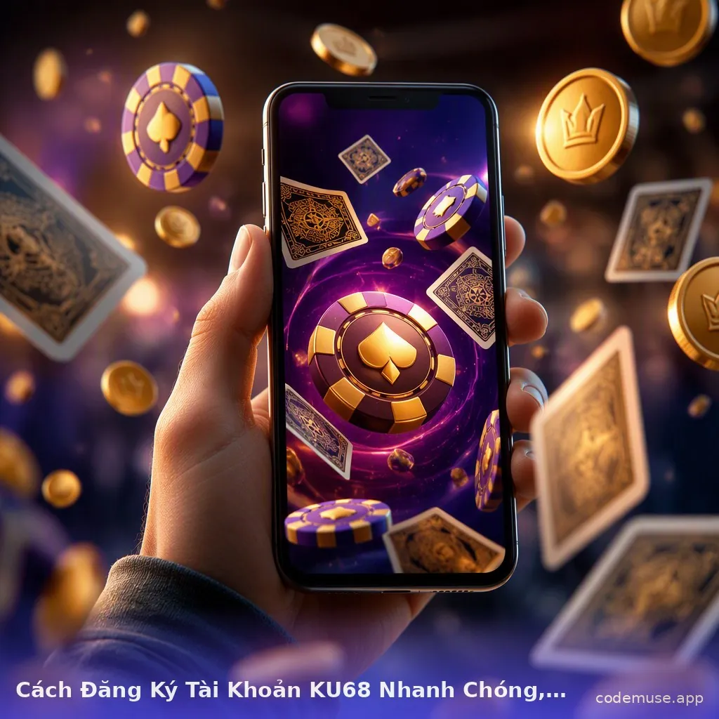 Cách Đăng Ký Tài Khoản KU68 Nhanh Chóng, An Toàn