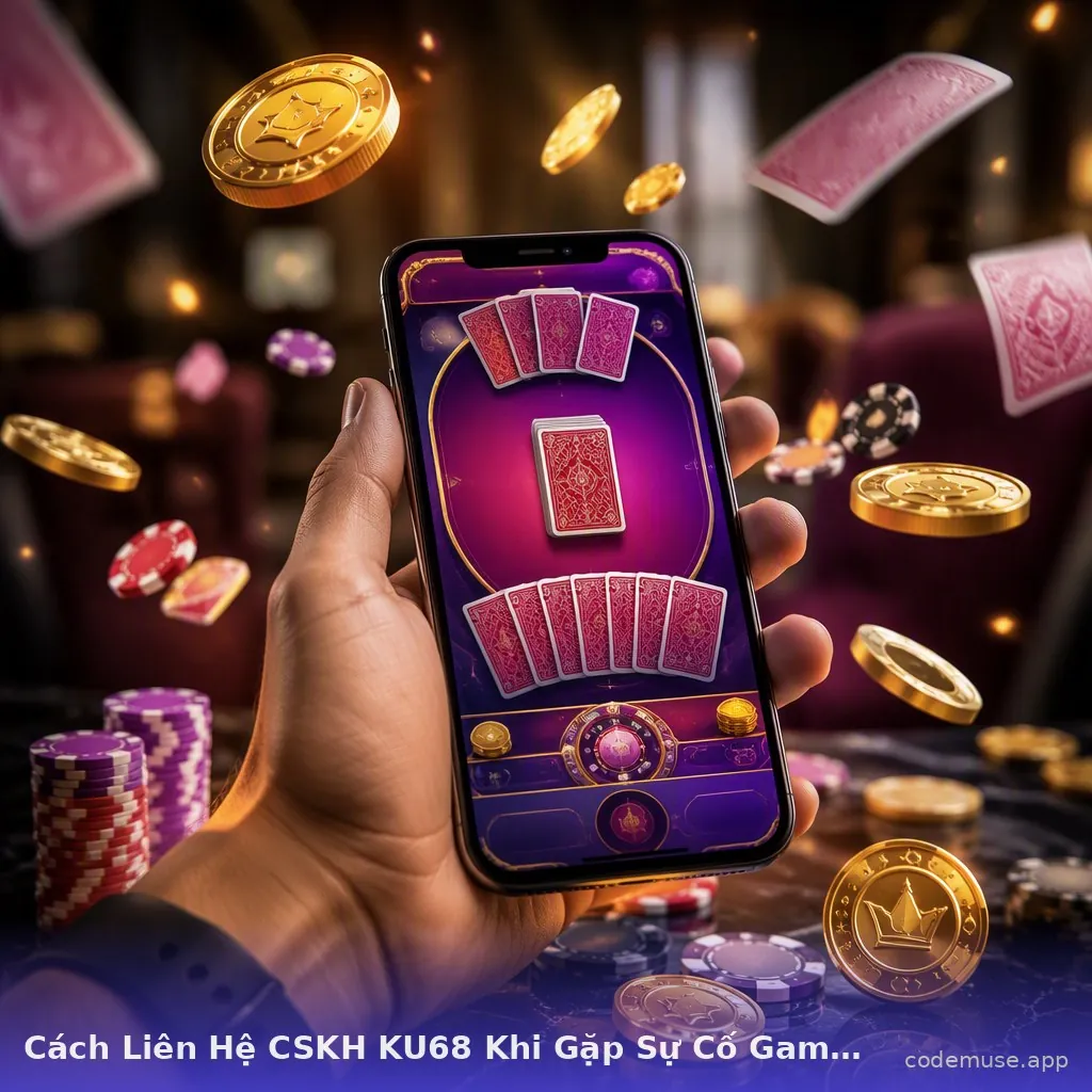 Cách Liên Hệ CSKH KU68 Khi Gặp Sự Cố Game — ku68 · ảnh 2