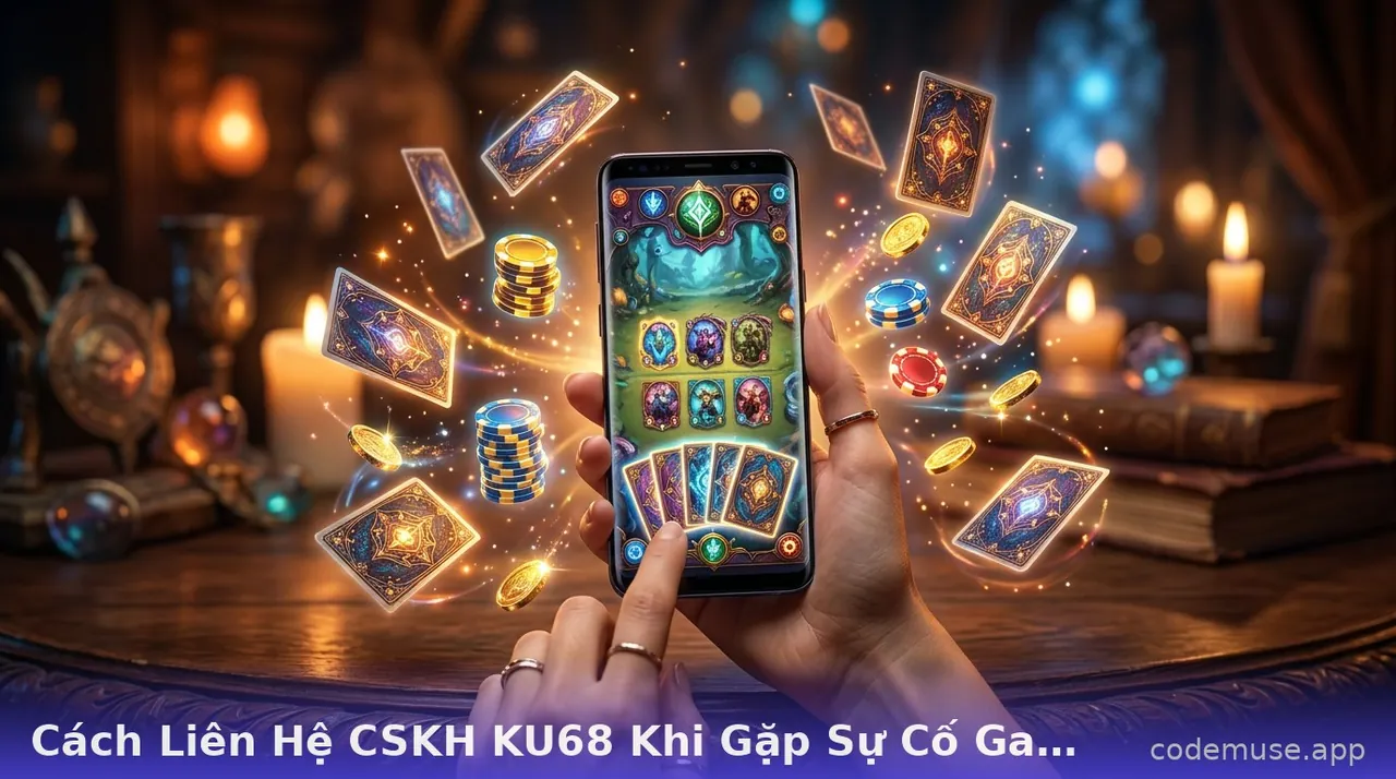 Cách Liên Hệ CSKH KU68 Khi Gặp Sự Cố Game — ku68 · ảnh 3