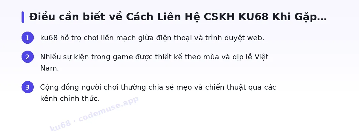 Những điều cần biết về ku68