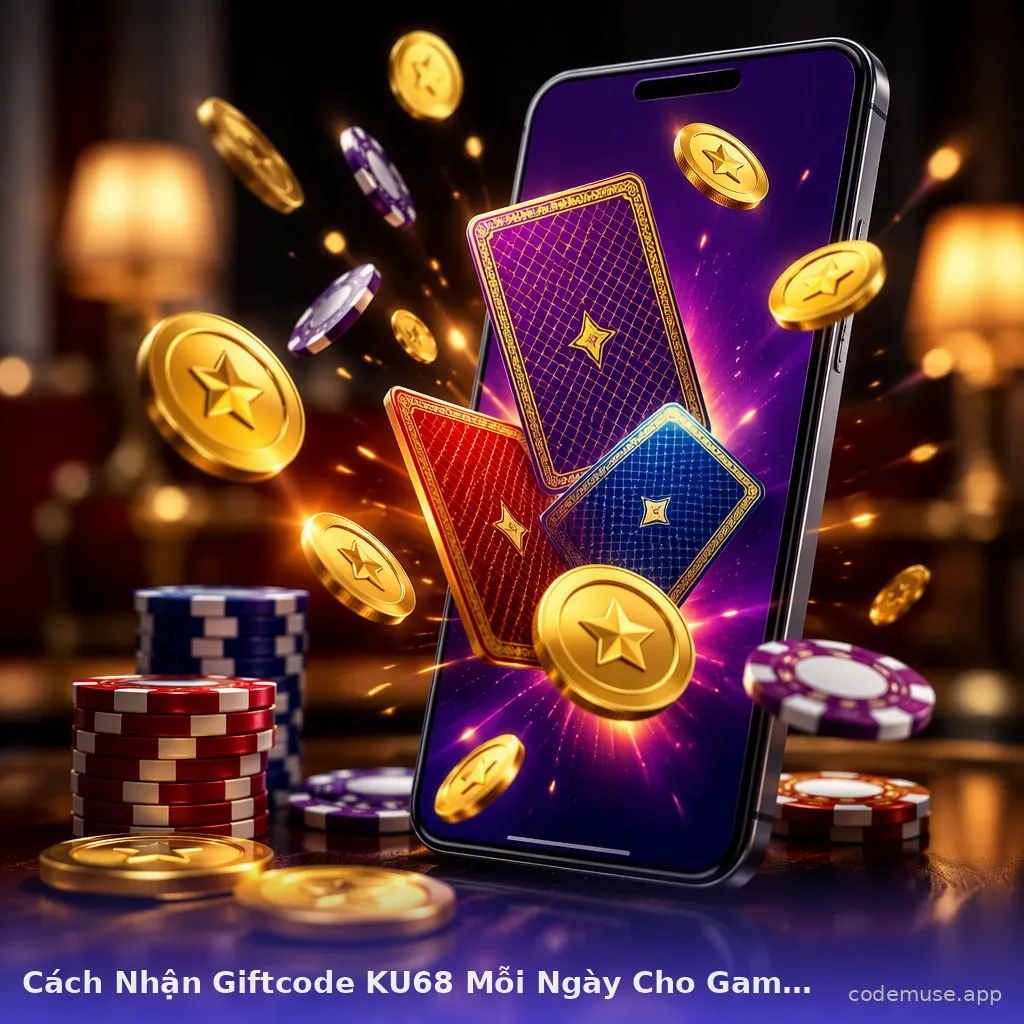 Cách Nhận Giftcode KU68 Mỗi Ngày Cho Game Thủ — ku68 · ảnh 3