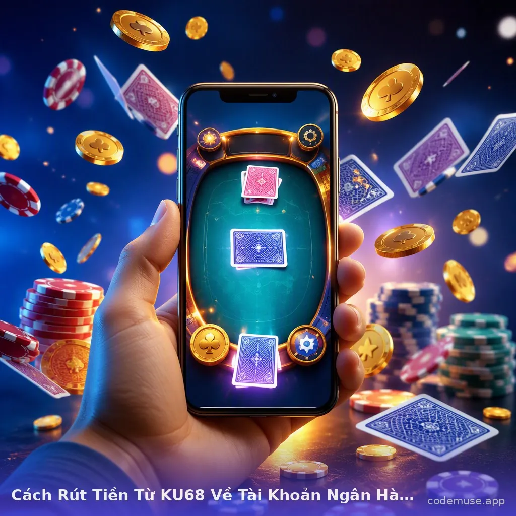 Cách Rút Tiền Từ KU68 Về Tài Khoản Ngân Hàng