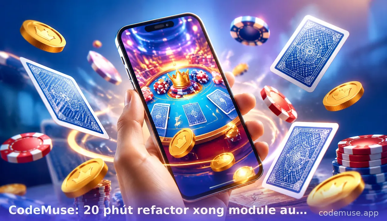CodeMuse: 20 phút refactor xong module auth 14 nghìn dòng — ku68 · ảnh 3