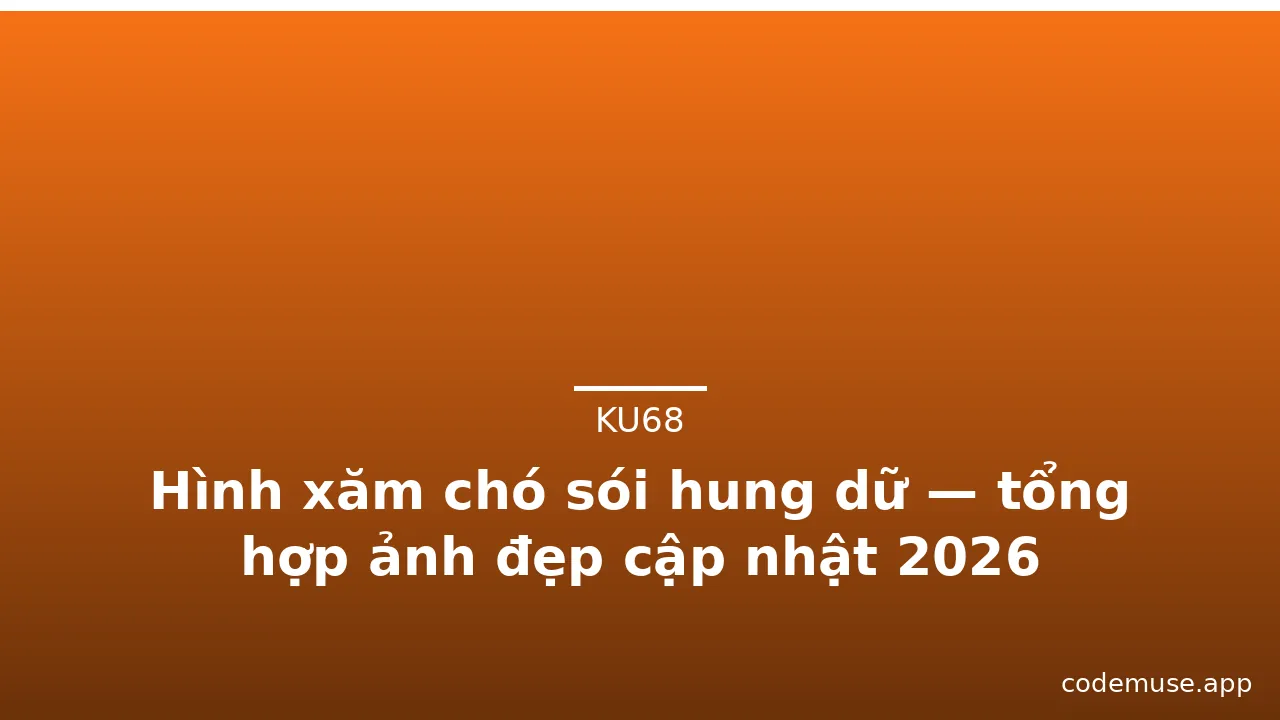 Hình xăm chó sói hung dữ — tổng hợp ảnh đẹp cập nhật 2026 · ảnh 2