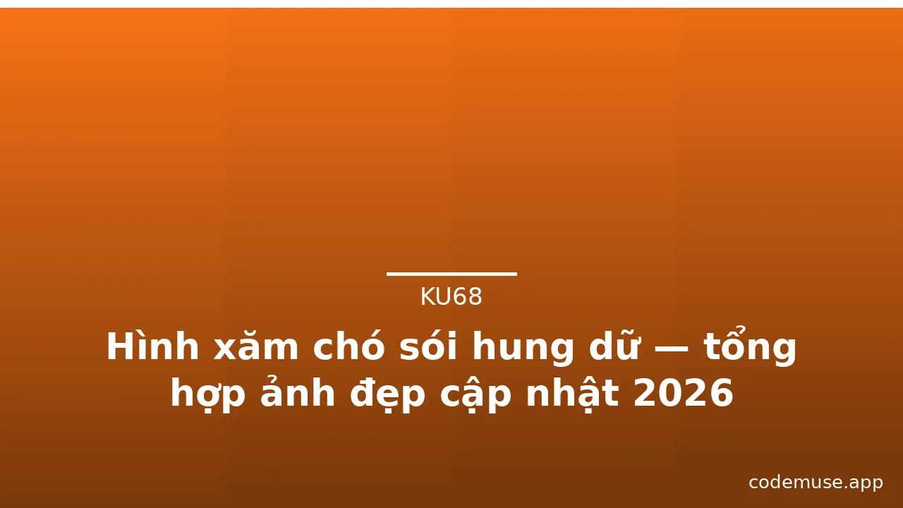 Hình xăm chó sói hung dữ — tổng hợp ảnh đẹp cập nhật 2026 · ảnh 3