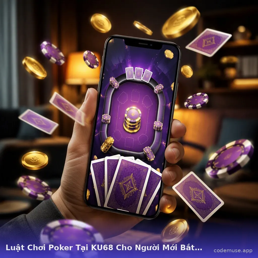 Luật Chơi Poker Tại KU68 Cho Người Mới Bắt Đầu — ku68 · ảnh 2