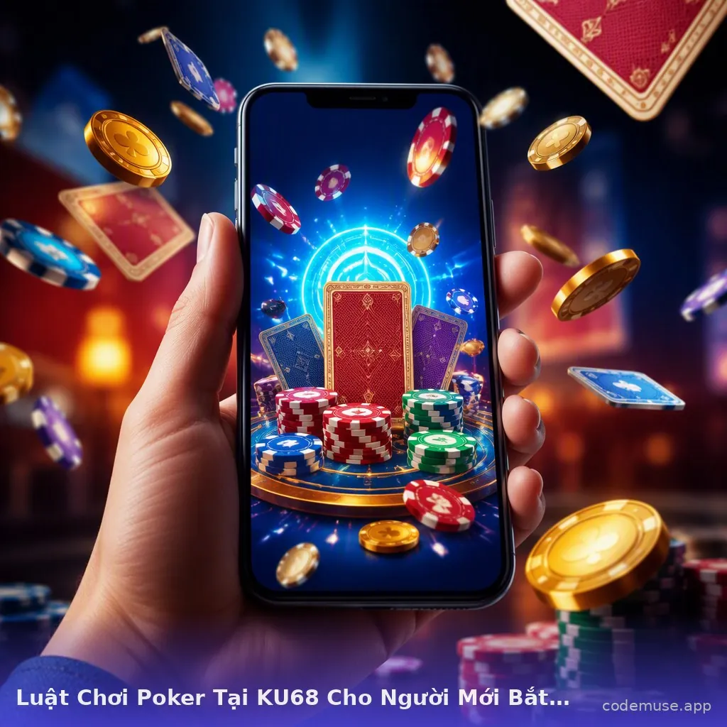 Luật Chơi Poker Tại KU68 Cho Người Mới Bắt Đầu