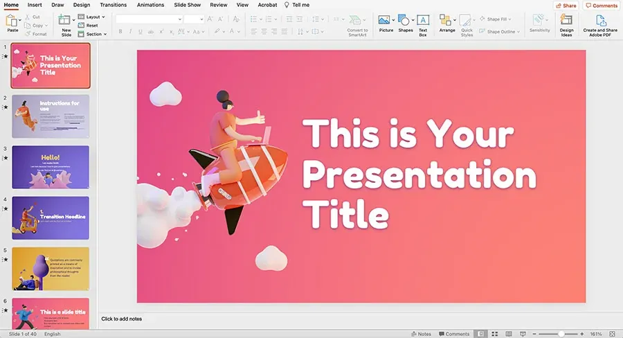 Mẫu Slide PowerPoint - Tuyển Tập 100+ Bộ Ảnh Chuẩn Thiết Kế