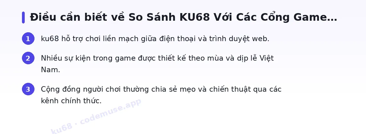 Những điều cần biết về ku68