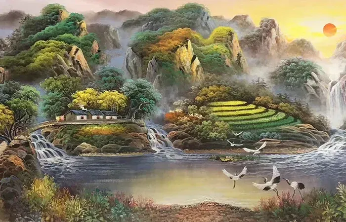 Tuyển tập 100+ ảnh tranh phong thủy tuyệt đẹp cho mọi không gian · ảnh 2