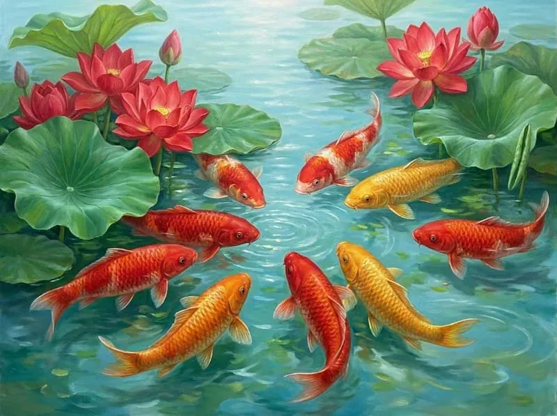 Tuyển tập 100+ ảnh tranh phong thủy tuyệt đẹp cho mọi không gian